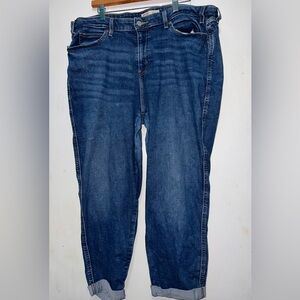signature Levi strauss heritage boyfriend ankle jeans